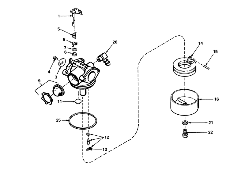 Carburetor No 632050
