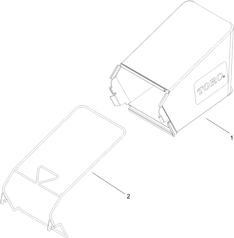 Grass Bag Assembly