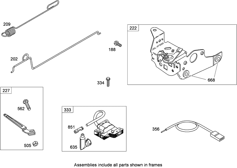 Governor Assembly Briggs and Stratton 126T02 0230 B1
