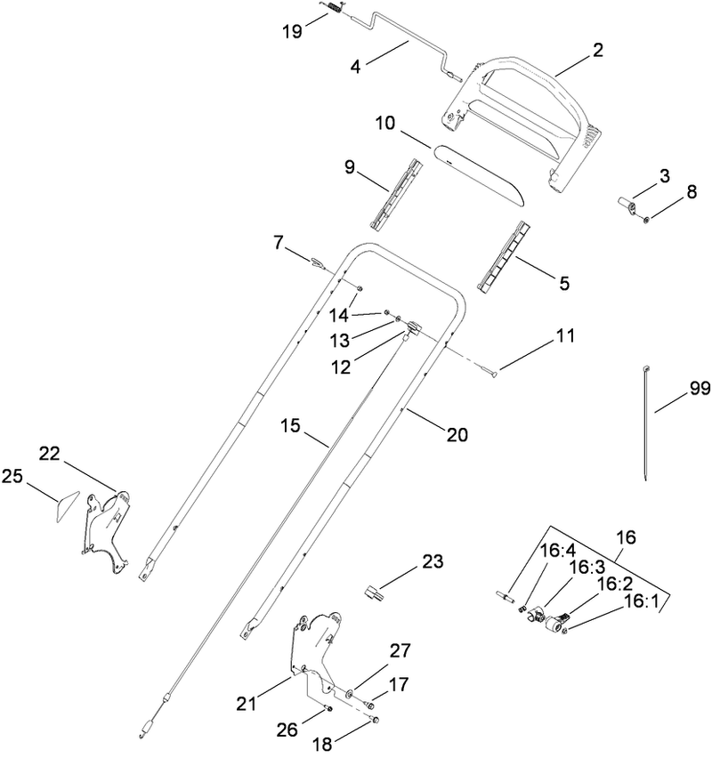 Upper Handle Assembly
