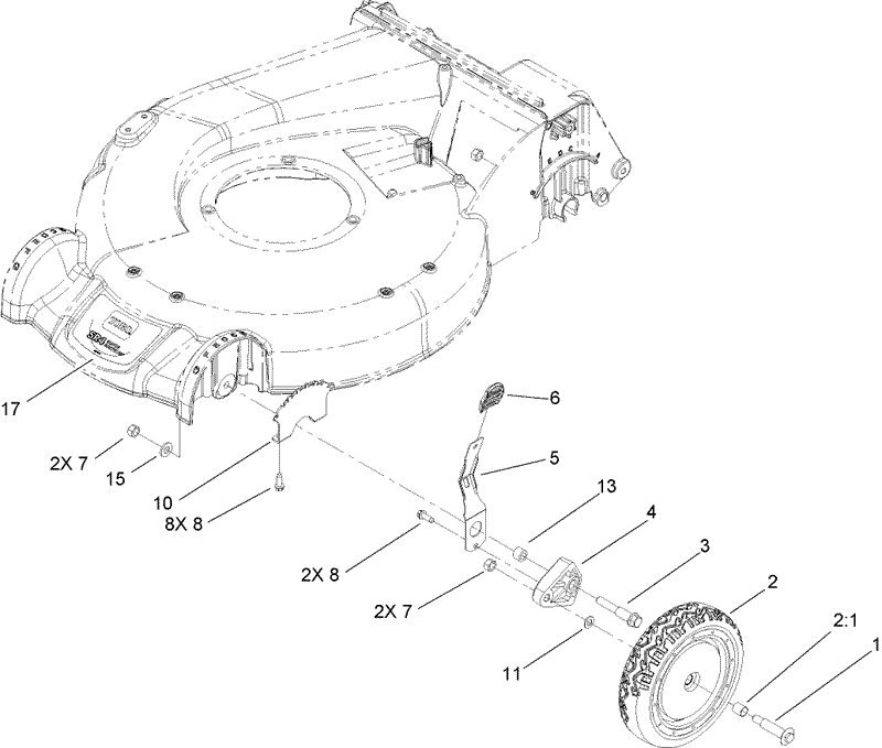 Height of Cut and Front Wheel Assembly