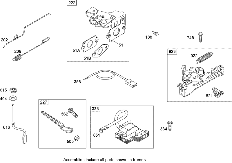 Governor Assembly Briggs and Stratton 122602 0207 B1