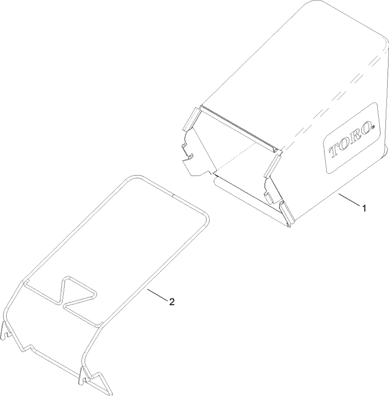 Grass Bag Assembly