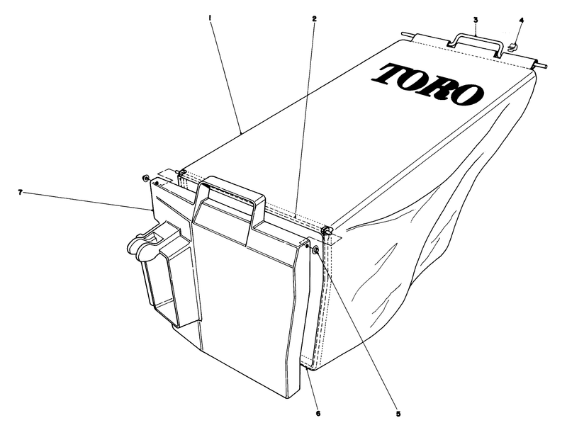 Grass Bag Assembly