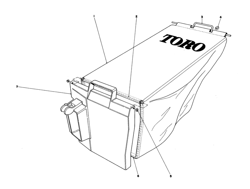 Grass Bag Assembly