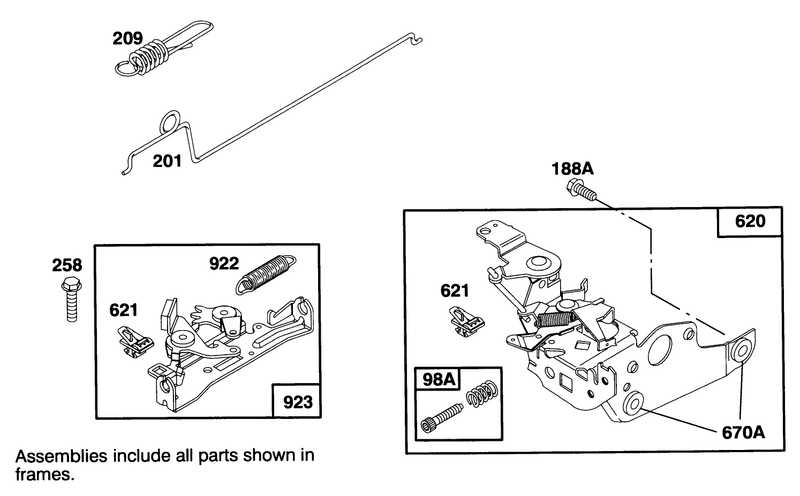 Engine Briggs and Stratton Model 127802 0514 21