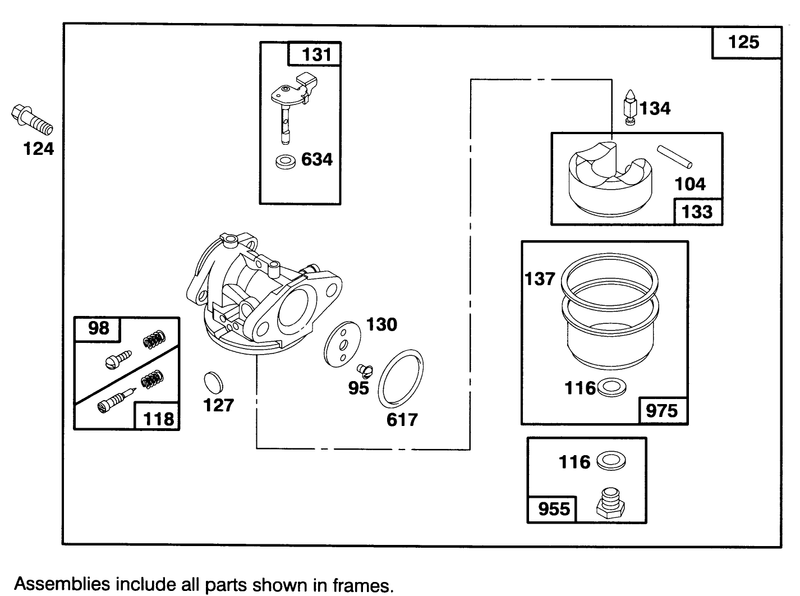 Engine Briggs and Stratton Model 127802 0514 21