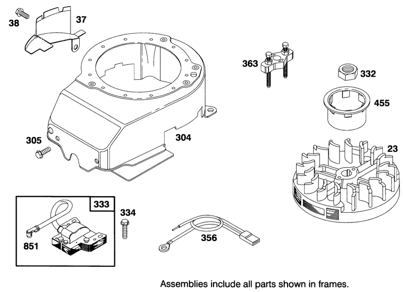 Engine Briggs and Stratton Model 127802 0514 21