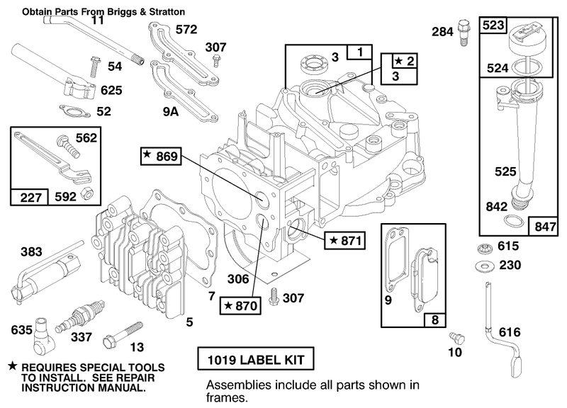 Engine Briggs and Stratton Model 12f802 0667 01