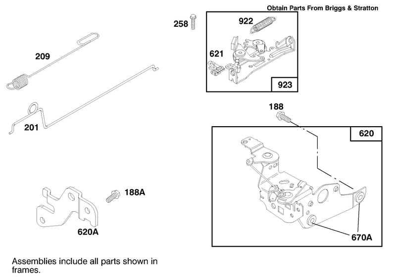 Engine Briggs and Stratton Model 12f802 0667 01