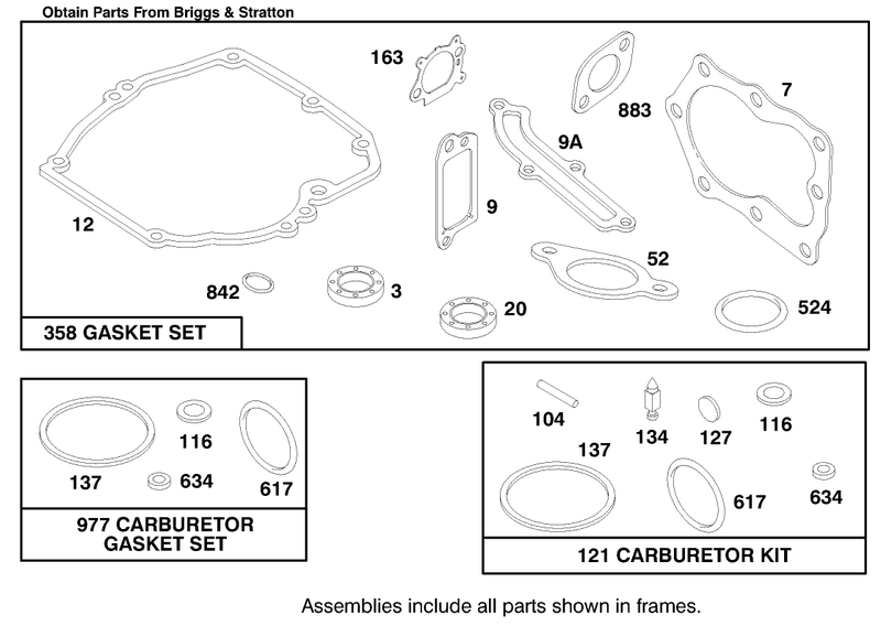 Engine Briggs and Stratton Model 12f802 0667 01