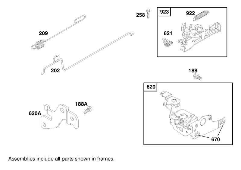 Engine Briggs and Stratton Model 12f802 1767 E1