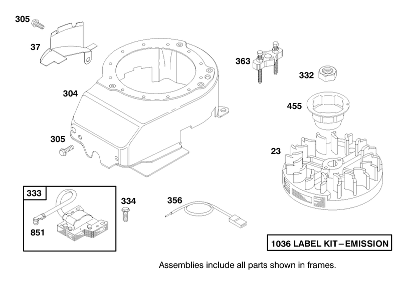 Engine Briggs and Stratton Model 12f802 1767 E1