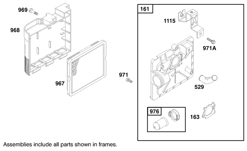 Engine Briggs and Stratton Model 12f802 1787 E1