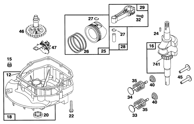 Engine Briggs and Stratton Model 12f802 0667 01