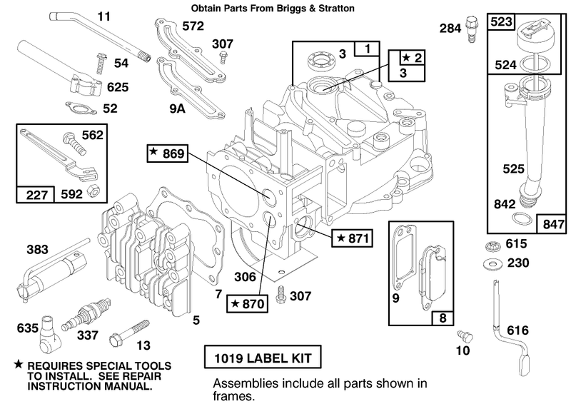 Engine Briggs and Stratton Model 12f802 0667 01