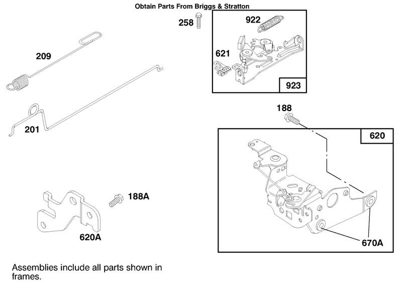 Engine Briggs and Stratton Model 12f802 0667 01