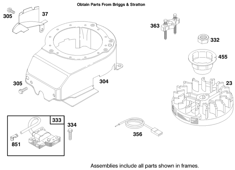 Engine Briggs and Stratton Model 12f802 0667 01