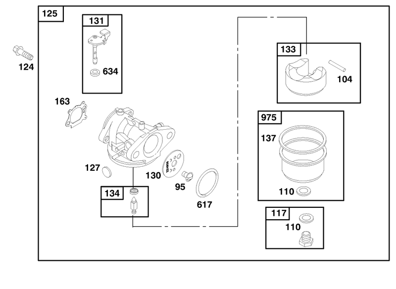 Engine Briggs and Stratton Model 12f802 1767 E1