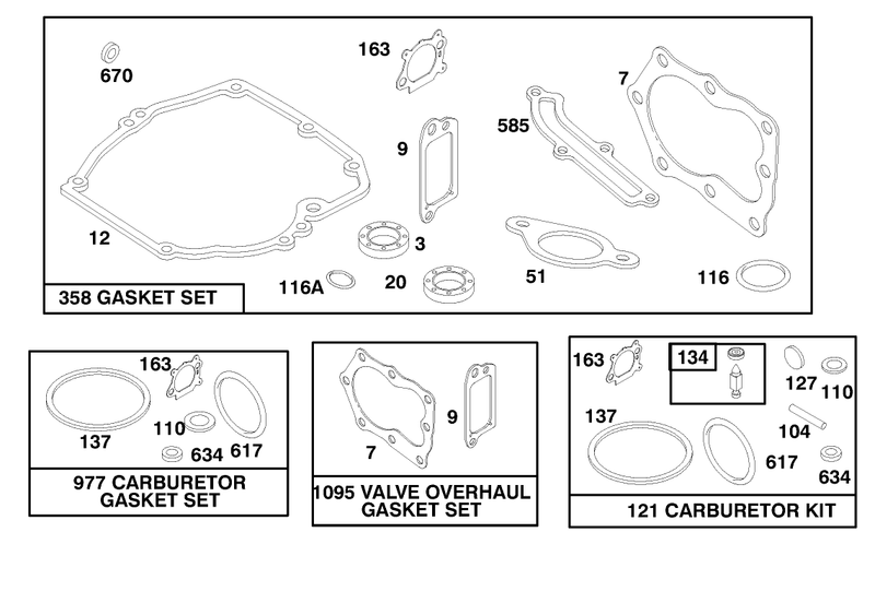 Engine Briggs and Stratton Model 12f802 1767 E1