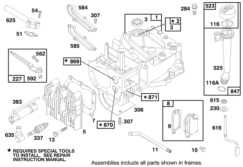 Engine Briggs and Stratton Model 12f802 1767 E1