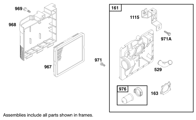 Engine Briggs and Stratton Model 12f802 1767 E1