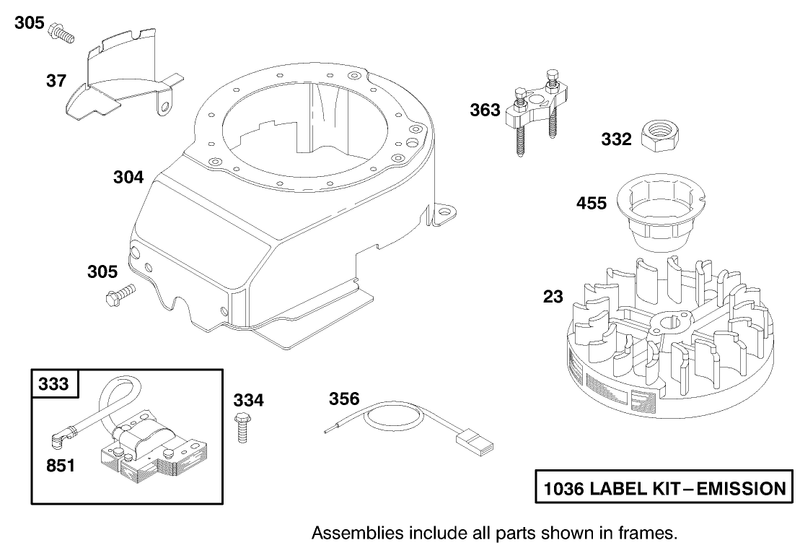 Engine Briggs and Stratton Model 12f802 1767 E1