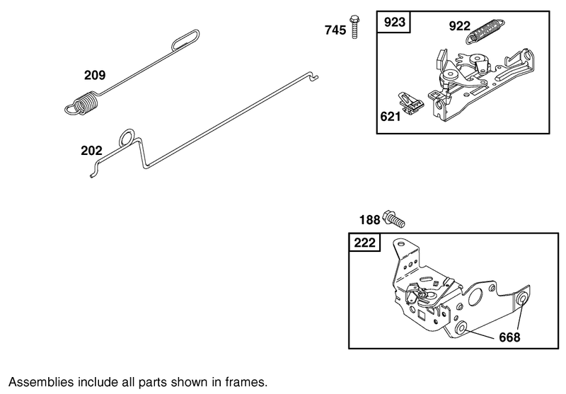 Engine Briggs and Stratton Model 12f802 1769 B1