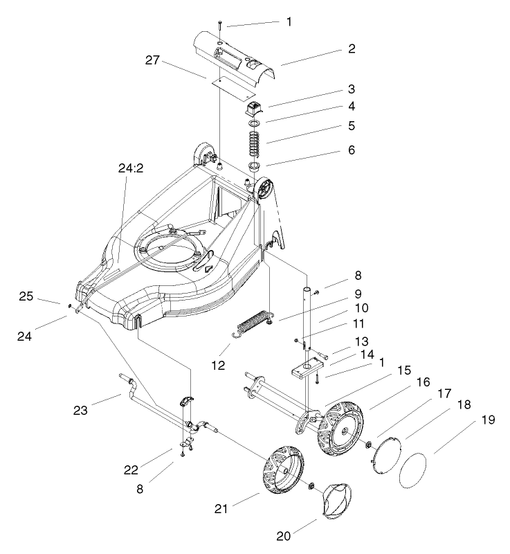 Hoc and Wheel Assembly