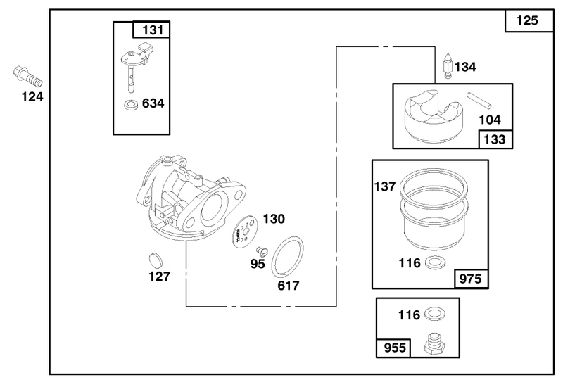 Engine Briggs and Stratton Model 12f802 0667 01