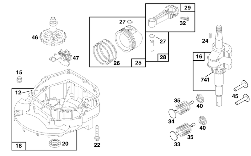 Engine Briggs and Stratton Model 12f802 0667 01