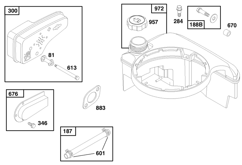 Engine Briggs and Stratton Model 12f802 0667 01