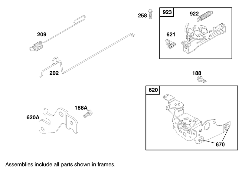 Engine Briggs and Stratton Model 12f802 1767 E1