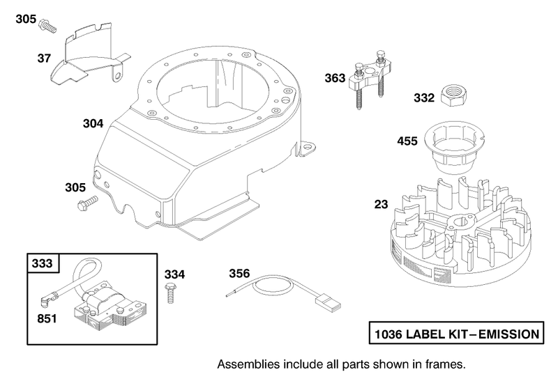 Engine Briggs and Stratton Model 12f802 1767 E1