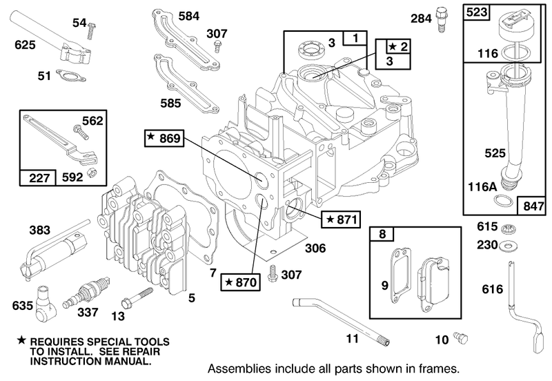 Engine Briggs and Stratton Model 12f802 1767 E1
