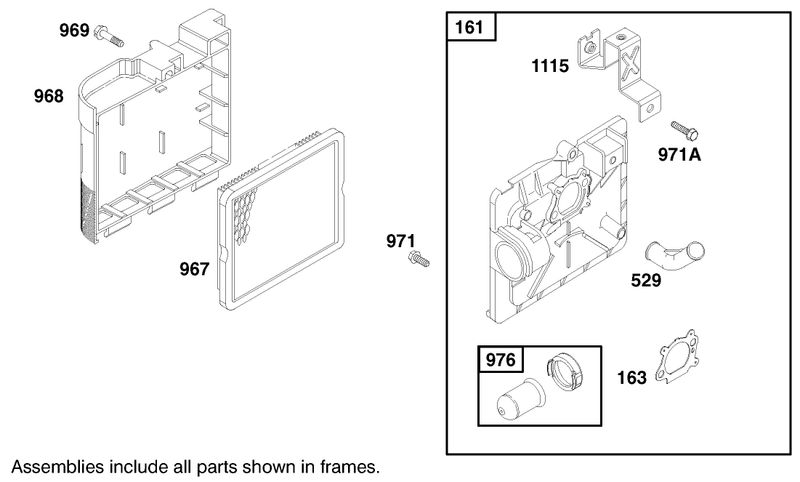 Engine Briggs and Stratton Model 12f802 1767 E1