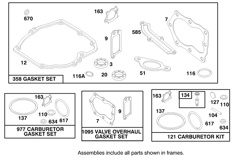 Engine Briggs and Stratton Model 12f802 1767 E1