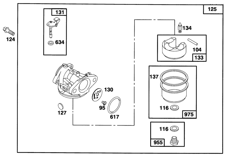 Engine Briggs and Stratton Model 12f802 0667 01