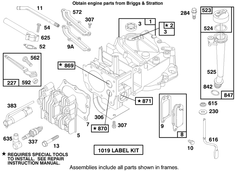 Engine Briggs and Stratton Model 12f802 0667 01