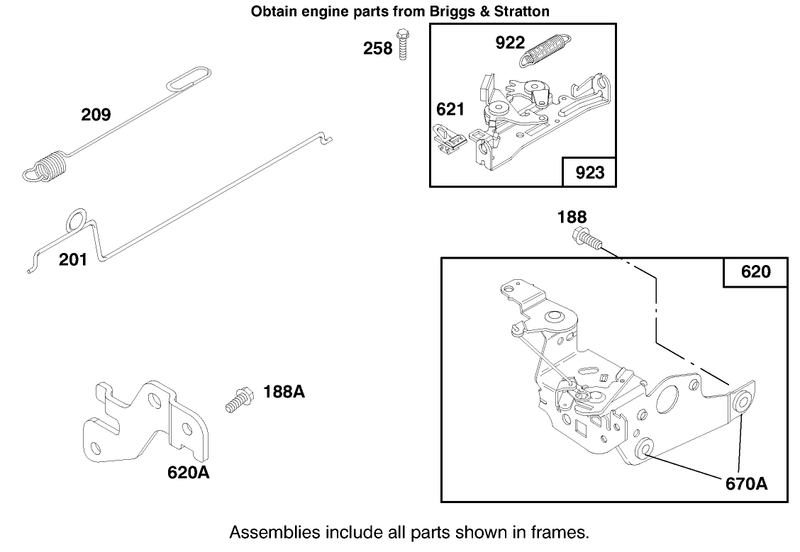 Engine Briggs and Stratton Model 12f802 0667 01