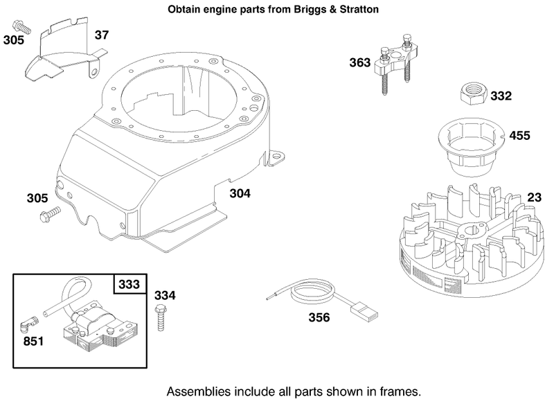 Engine Briggs and Stratton Model 12f802 0667 01