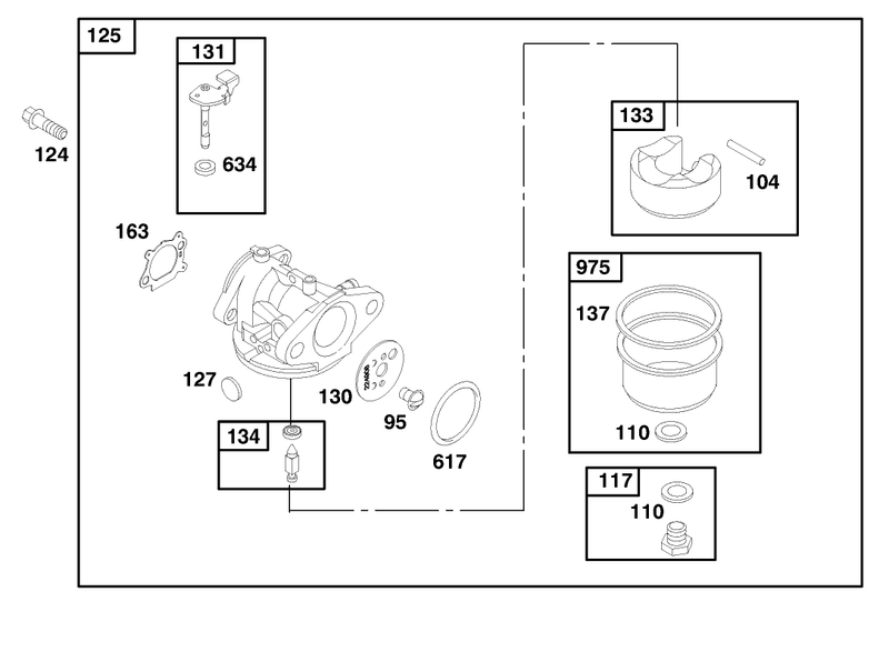Engine Briggs and Stratton Model 12f802 1767 E1