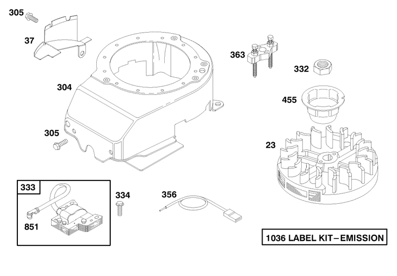 Engine Briggs and Stratton Model 12f802 1767 E1
