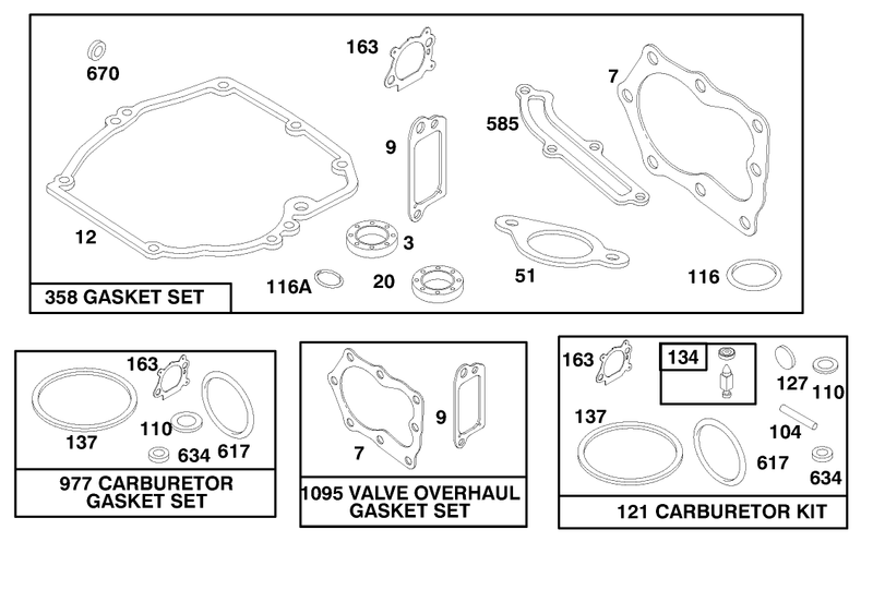 Engine Briggs and Stratton Model 12f802 1767 E1
