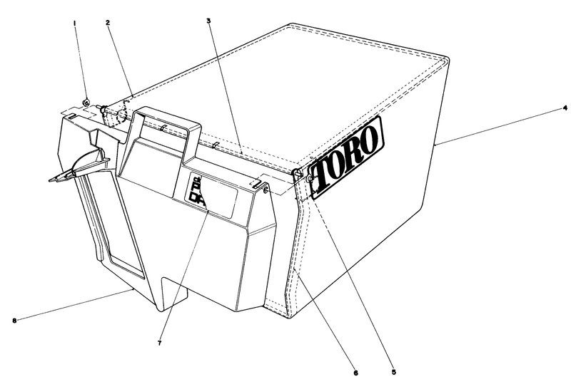 Grass Bag Assembly No11 0189