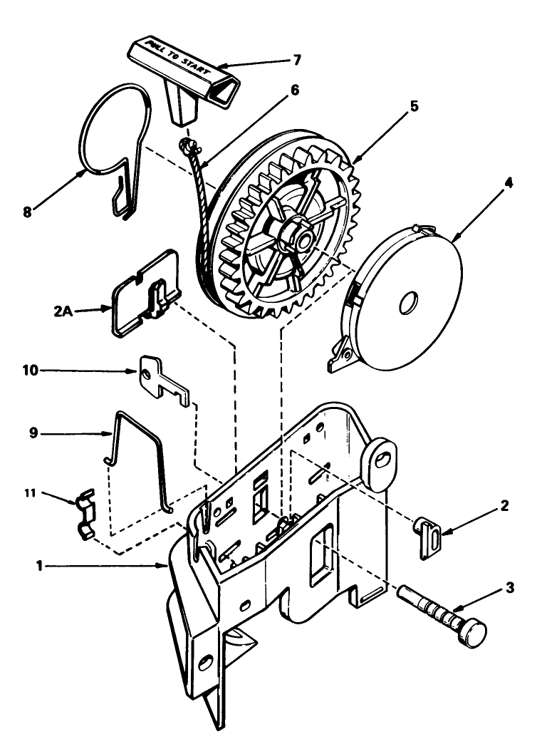 Rewind Starter No 59o531