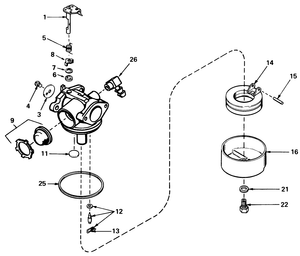 Carburetor No 632050