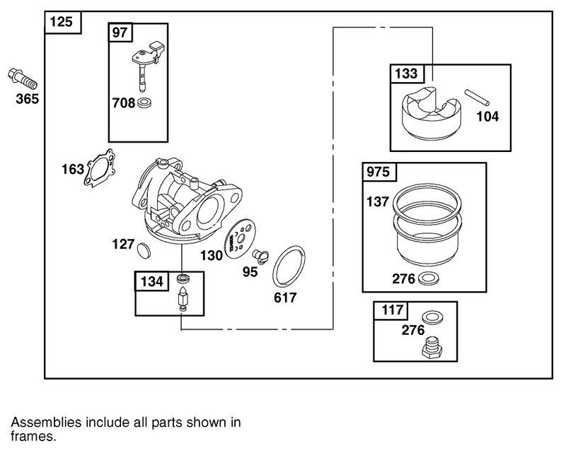 Engine Briggs and Stratton Model 12f802 1769 B1