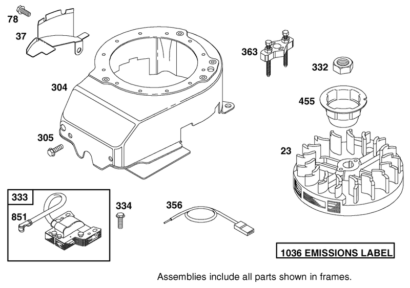 Engine Briggs and Stratton Model 12f802 1769 B1