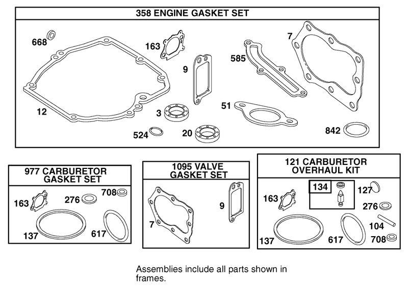 Engine Briggs and Stratton Model 12f802 1769 B1